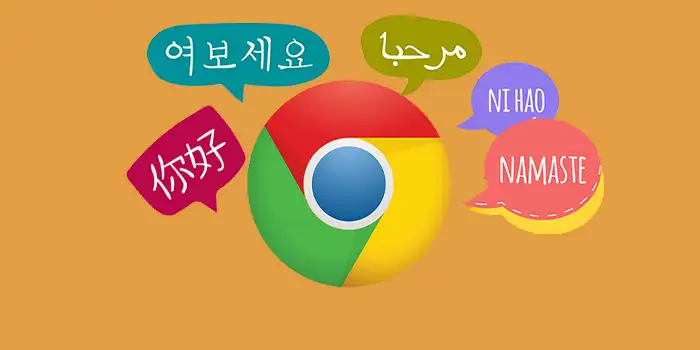 How to change language on Google chrome