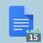 How to add a date in Google Docs