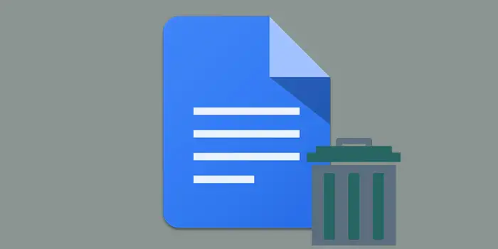 How to delete a Google Doc