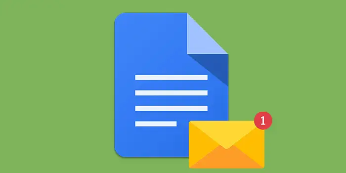 How to email a Google Doc