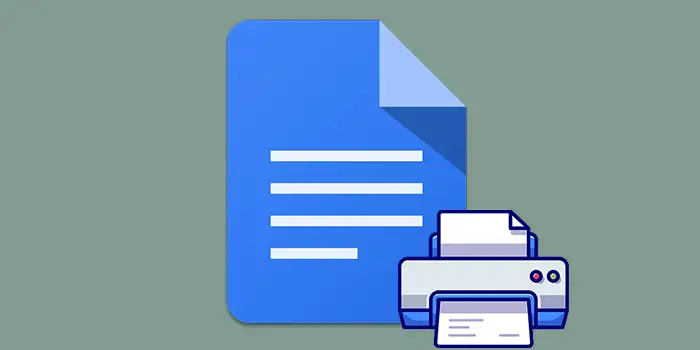 How to print on Google Docs